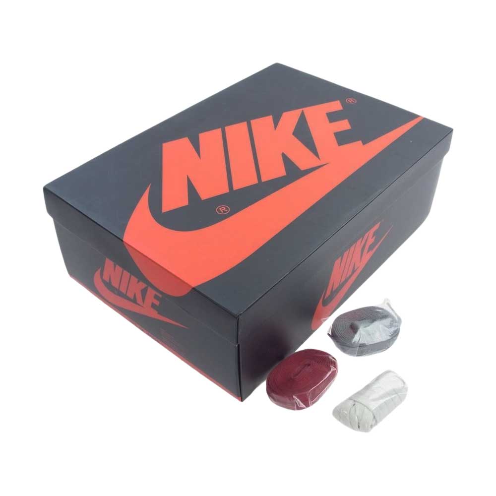 NIKE ナイキ 555088-013 AIR JORDAN 1 RETRO HIGH OG SHADOW エアジョーダン1 レトロ ハイ OG シャドー スニーカー ブラック系 グレー系 ホワイト系 32cm【極上美品】【中古】