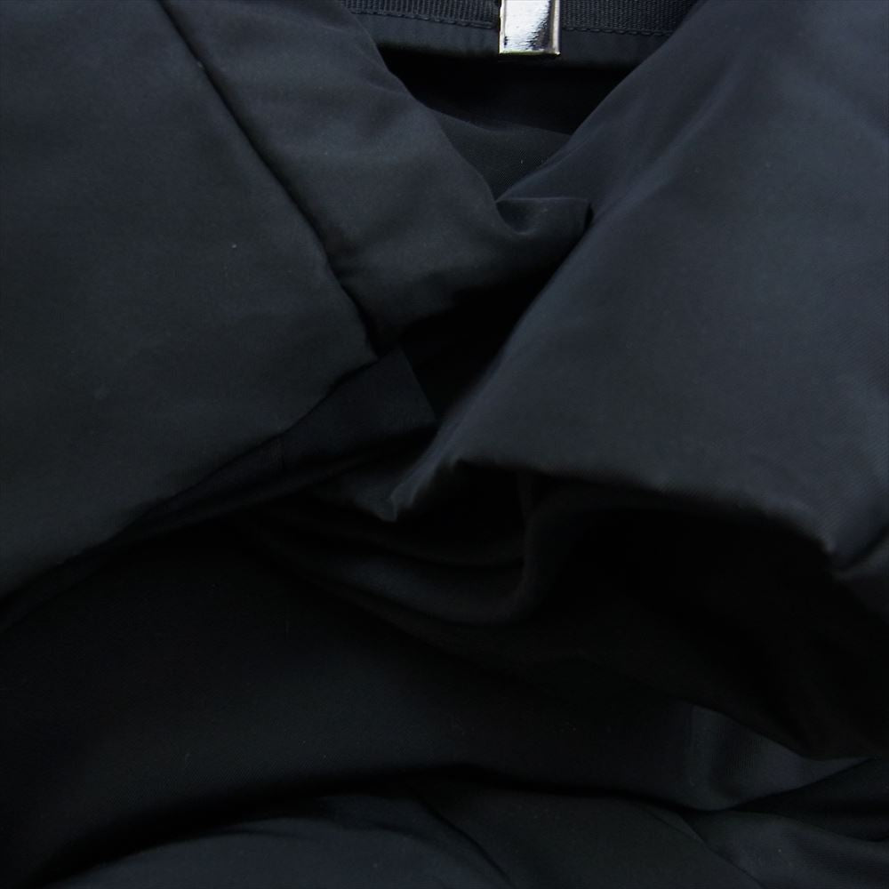 PEUTEREY ピューテリー ガーディアン ラビットファー×ベルト ダウンコート ジャケット ブラック系 S【中古】