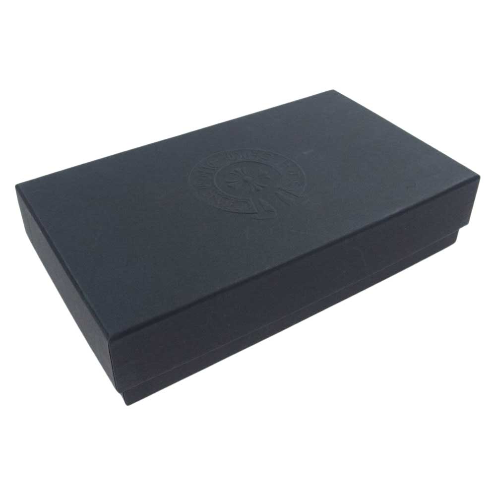 CHROME HEARTS クロムハーツ(原本有) REC F ZIP2 3PATCH セメタリークロスパッチ レザーウォレット 長財布 ブラック系【中古】