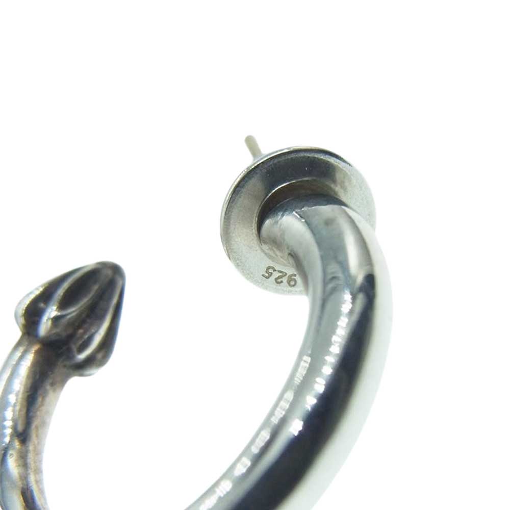 CHROME HEARTS クロムハーツ(原本無) HOOP PLAIN フープ プレーン ピアス【中古】