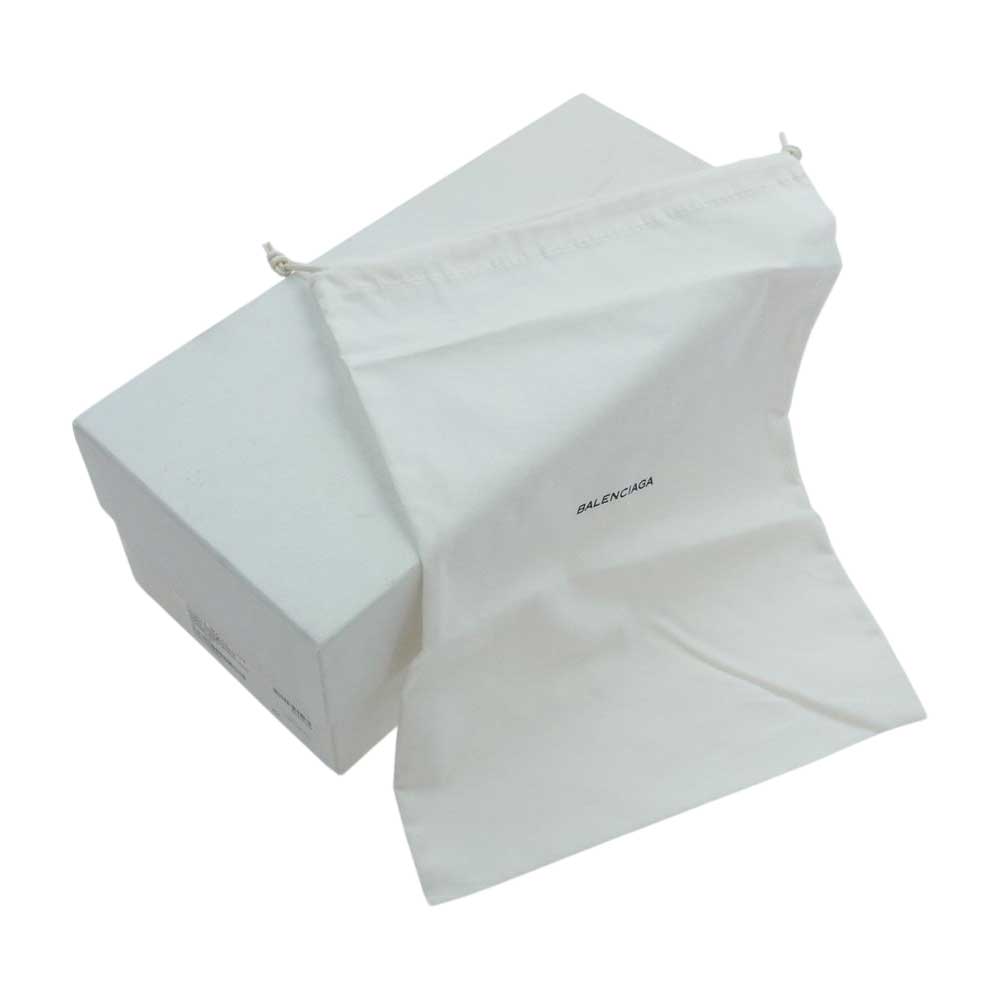 BALENCIAGA バレンシアガ 500573 ロゴ フラット プール サンダル ブラック系 39【中古】