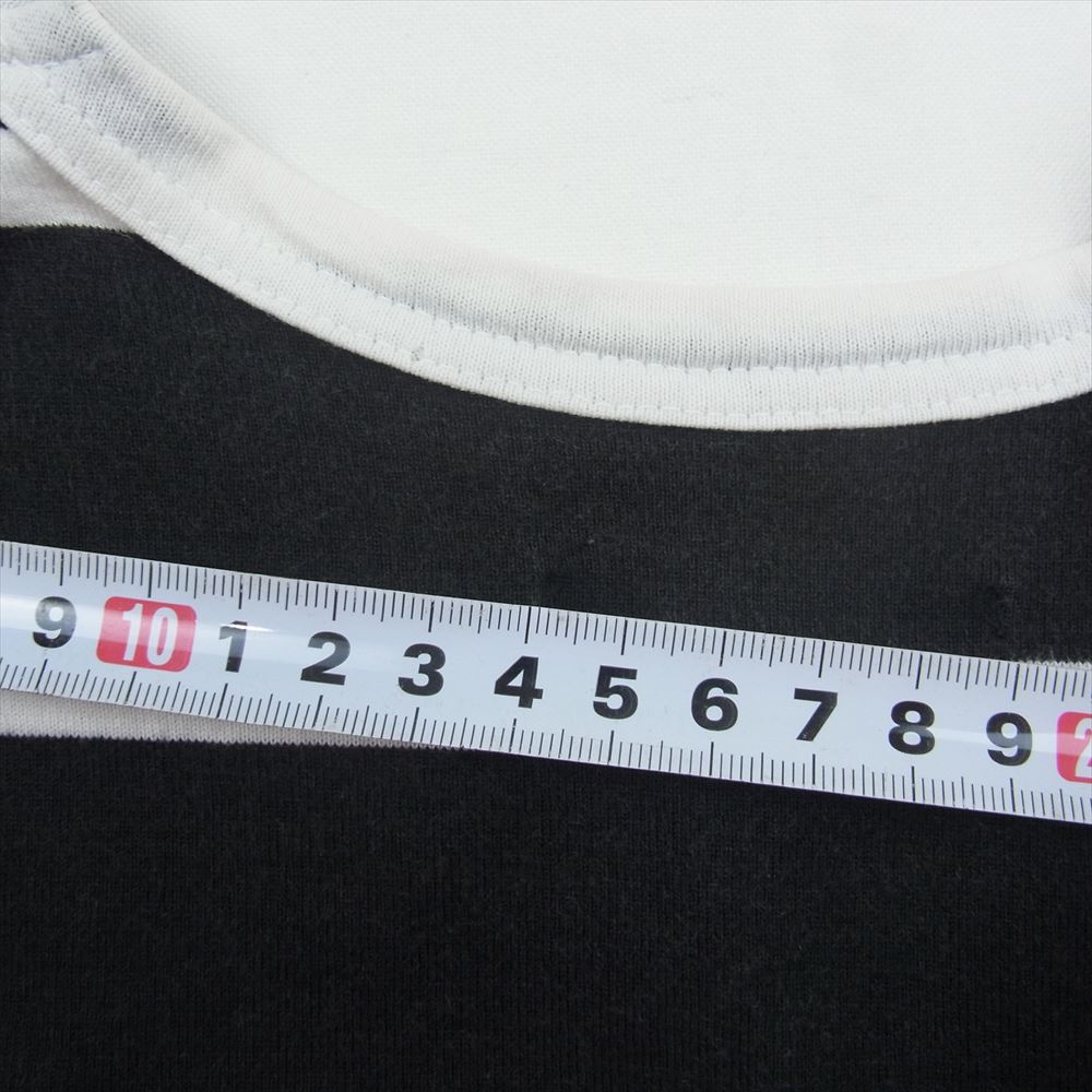 Y's Yohji Yamamoto ワイズ ヨウジヤマモト Y's for men ワイズフォーメン ボーダー 半袖 Tシャツ ブラック系 3【中古】