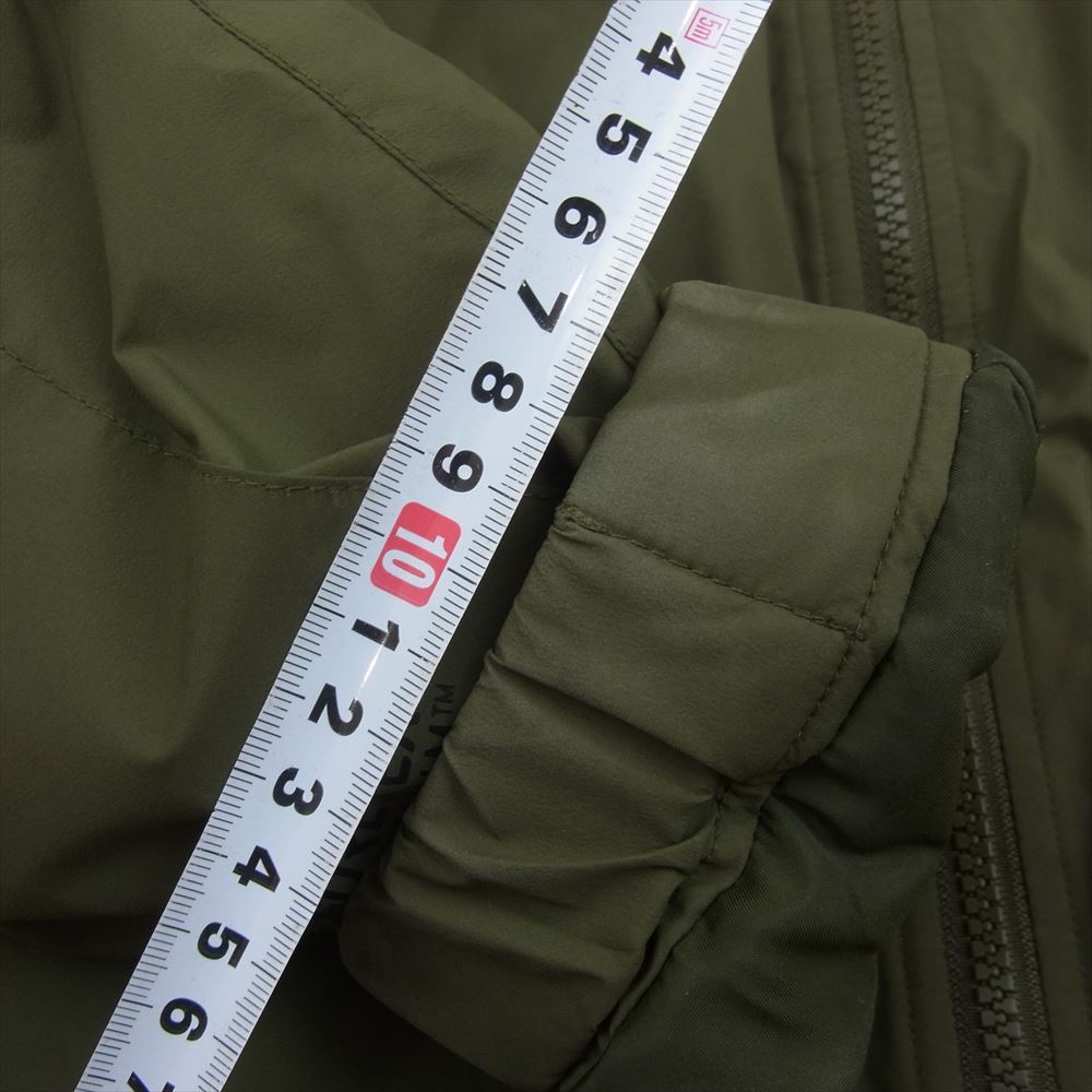 ダイワピア 21AW BJ-22121W SO NAKAMEGURO別注 TECH MIDDLER DOWN テック ミドル ジップアップ ダウンジャケット ダウンコート GORE-TEX カーキ系 M【中古】
