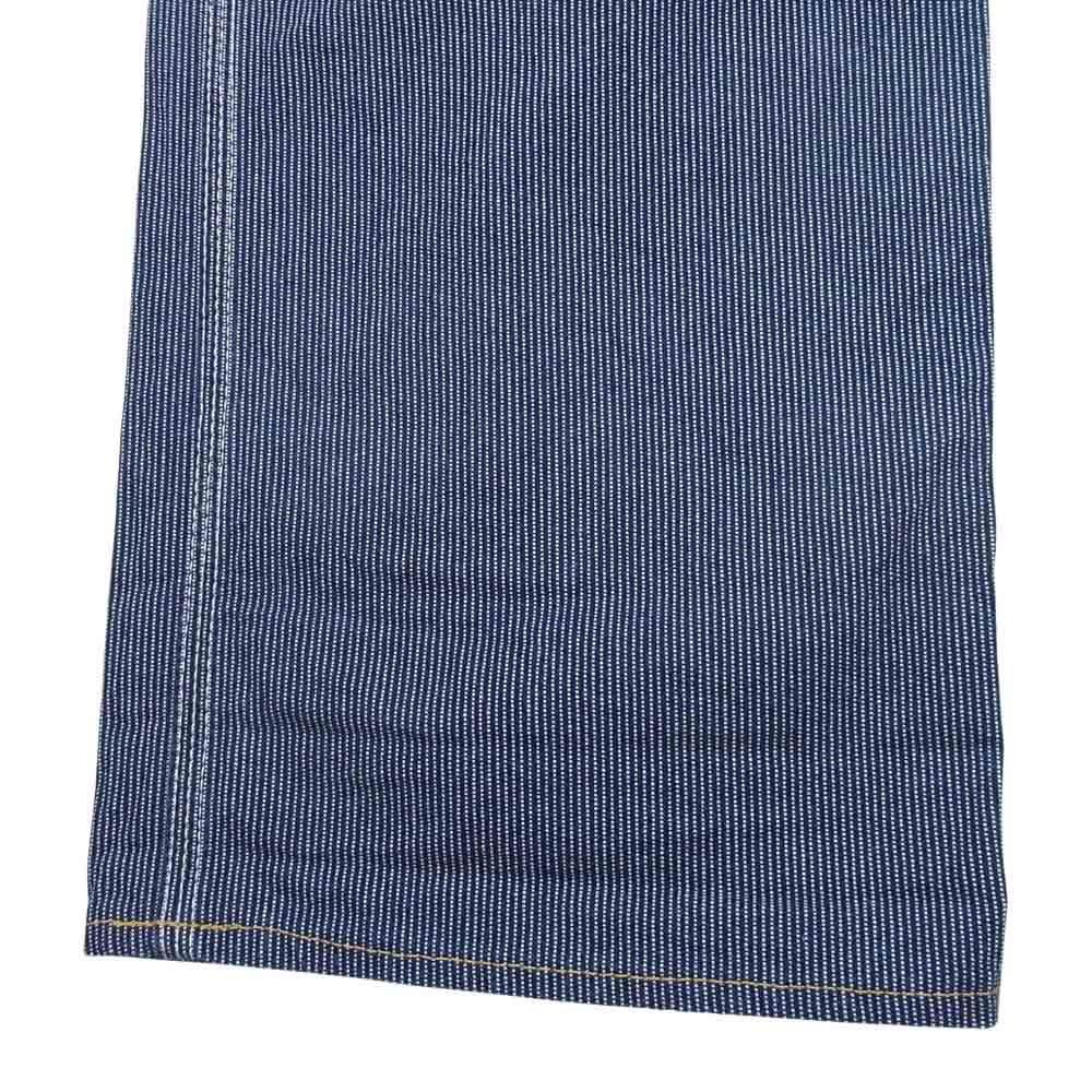 THE FLAT HEAD ザフラットヘッド PN-04W PIN HICKORY PAINTER PANTS ピン ヒッコリー ペインター パンツ インディゴブルー系 31【中古】