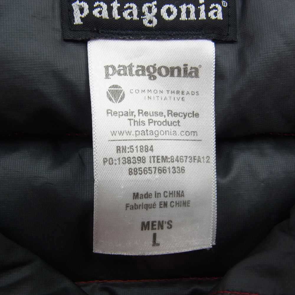 patagonia パタゴニア 12AW 84673FA12 12年製 Down Sweater ダウンセーター ダウンジャケット レッド系 L【中古】
