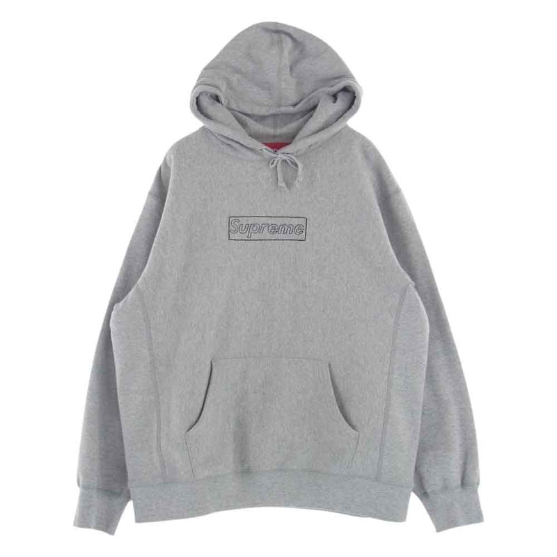 半タグ付きSupreme Box Logo Hooded Sweatshirt M