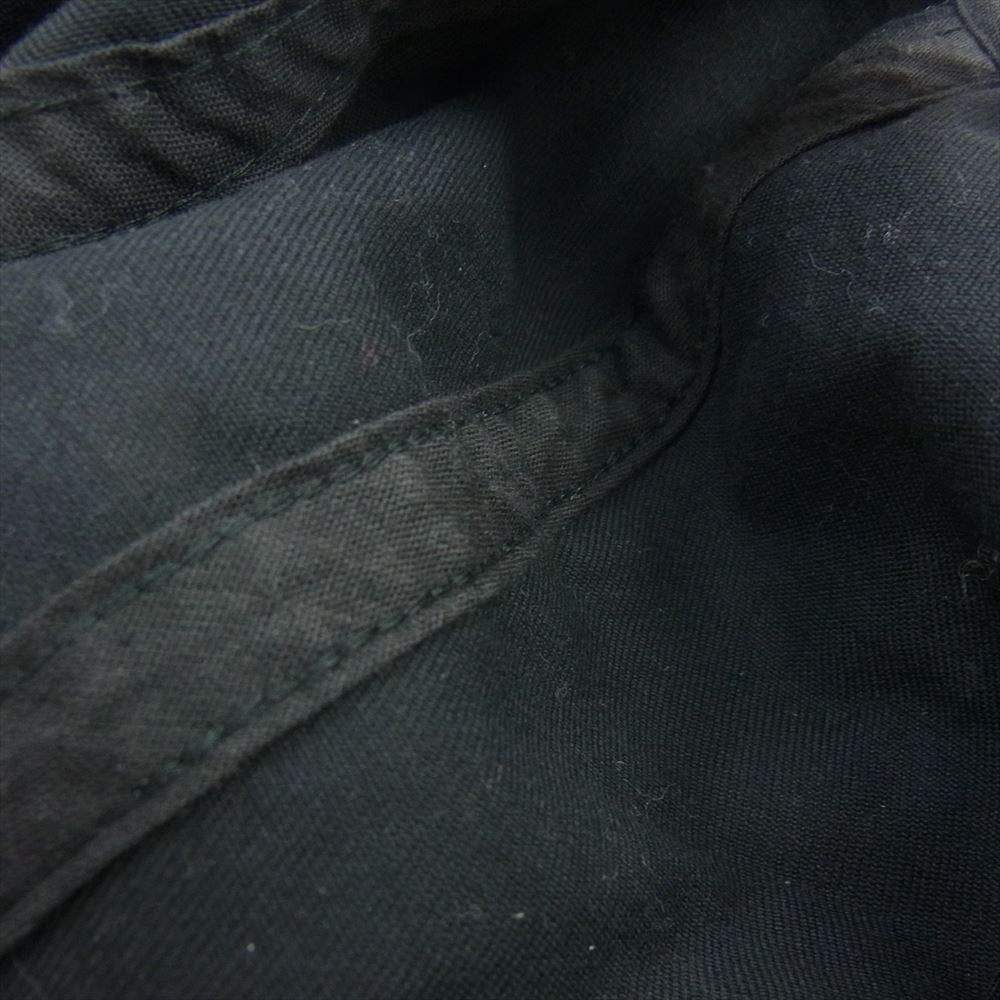 Supreme シュプリーム 20AW Washed Chino Twill Camp Cap ウォッシュド チノ ツイル キャンプ キャップ ボックスロゴ 帽子 ブラック系【中古】