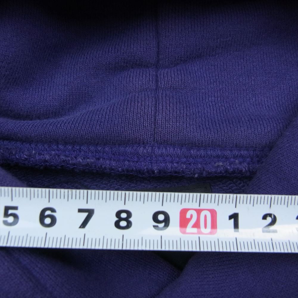 Needles ニードルス 19AW FK218 Sweat Hoody パピヨンプリント スウェット フーディ プルオーバー パーカー パープル系 XS【中古】