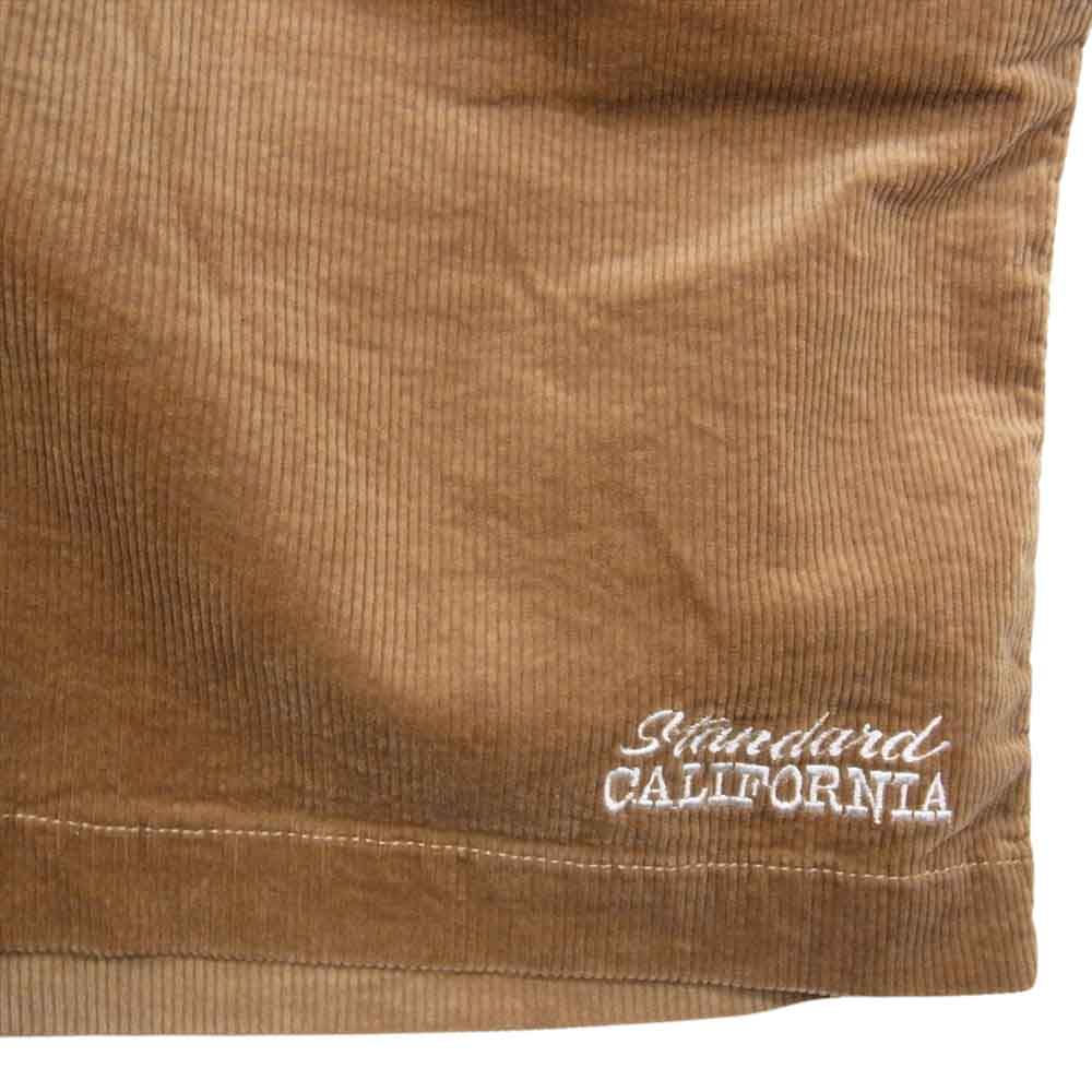 STANDARD CALIFORNIA スタンダードカリフォルニア SD Stretch Corduroy Easy Shorts コーデュロイ ショーツ ブラウン系 M【極上美品】【中古】