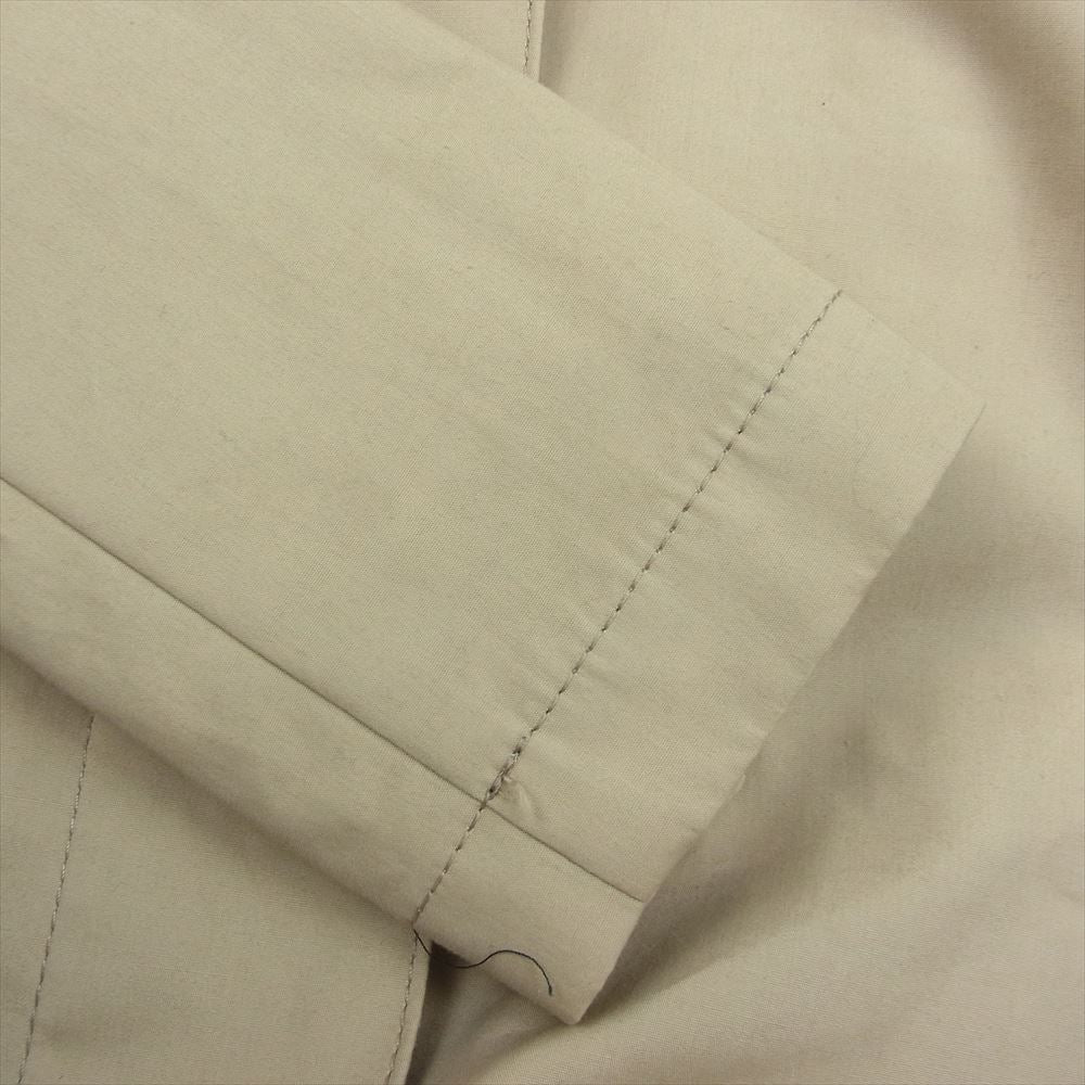 Mackintosh マッキントッシュ H5A06-922-40 PHILOSOPHY フィロソフィー ストライプ キルティング ライナー付き フーディ トレンチコート ベージュ系 36【中古】