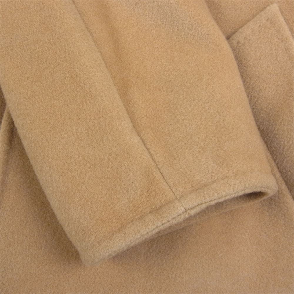MAX MARA マックスマーラ RN73136 イタリア製 白タグ ヴァージンウール カシミヤ混 ダブル ロングコート ベージュ系 38【中古】