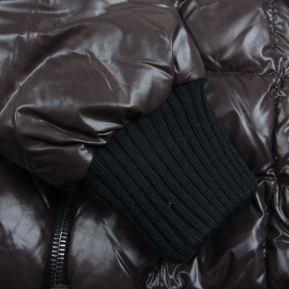 DUVETICA デュベティカ G32-003 D90-201 ダウン ジャケット ブルゾン ショルダーライン ブラウン系 48【中古】