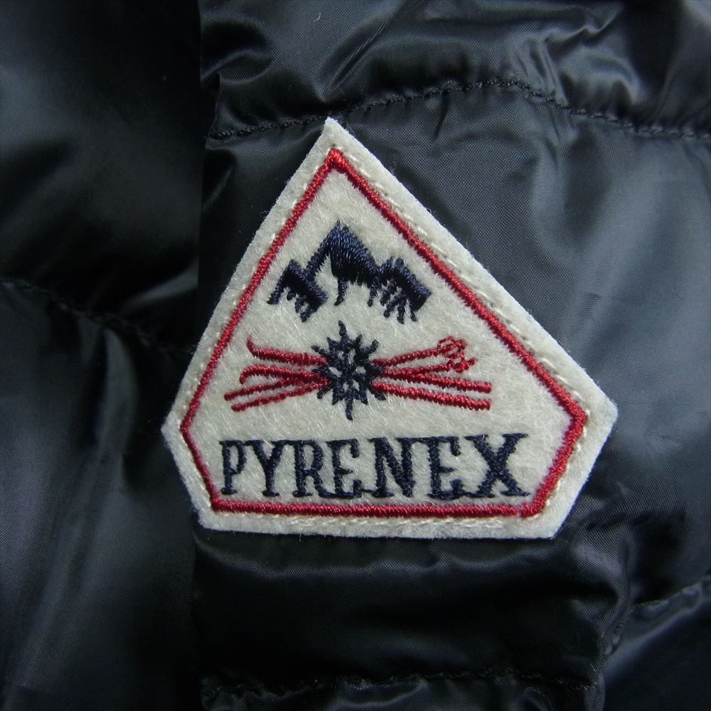 Pyrenex ピレネックス 22AW HWR004 SUYEN スイエン ダウン ジャケット ロゴワッペン ブラック系 40【新古品】【未使用】【中古】