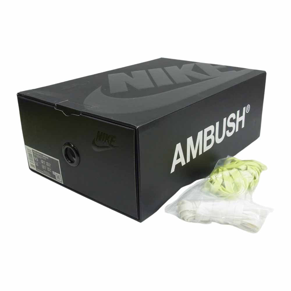 NIKE ナイキ CU7544-300 × AMBUSH DUNK HIGH FLASH LIME アンブッシュ ダンク ハイ フラッシュライム ライトグリーン系 27.5【中古】