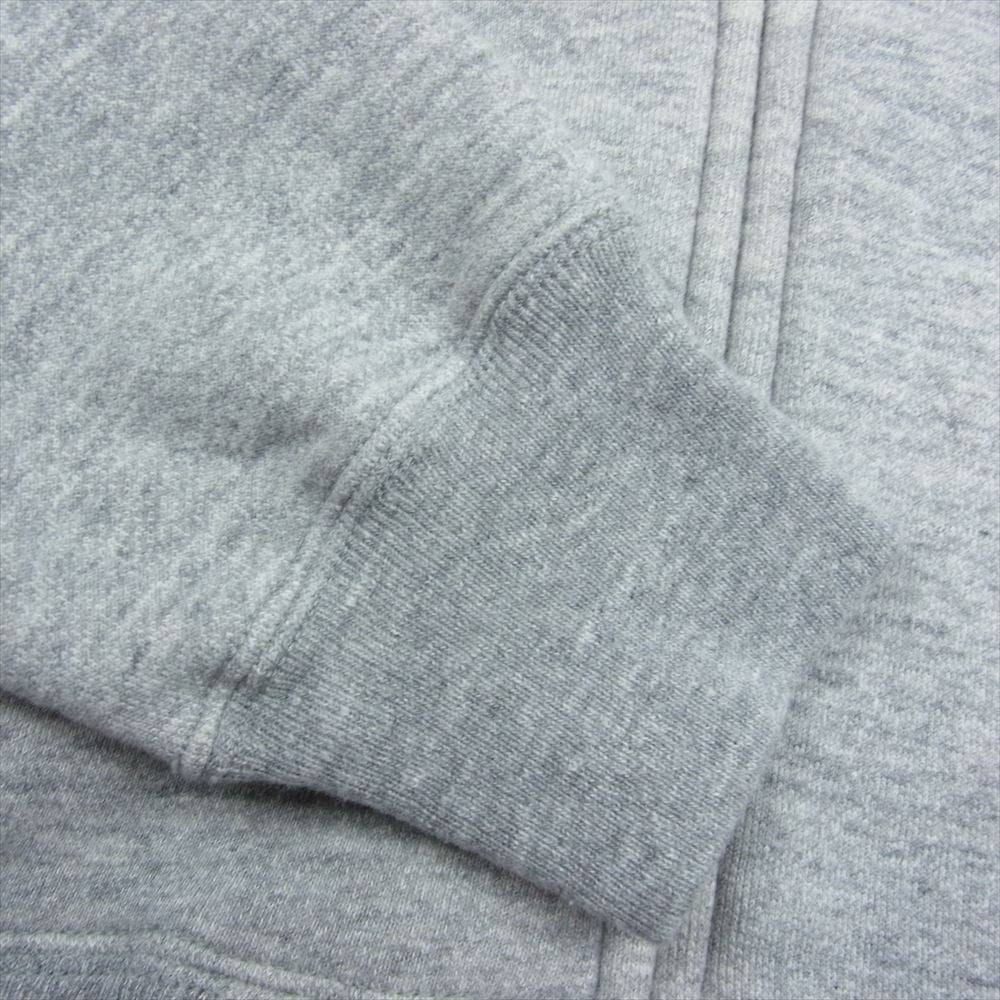 The REAL McCOY'S ザリアルマッコイズ QUALITY GARMENTS コットン スウェット ジップ パーカー グレー系 S【中古】