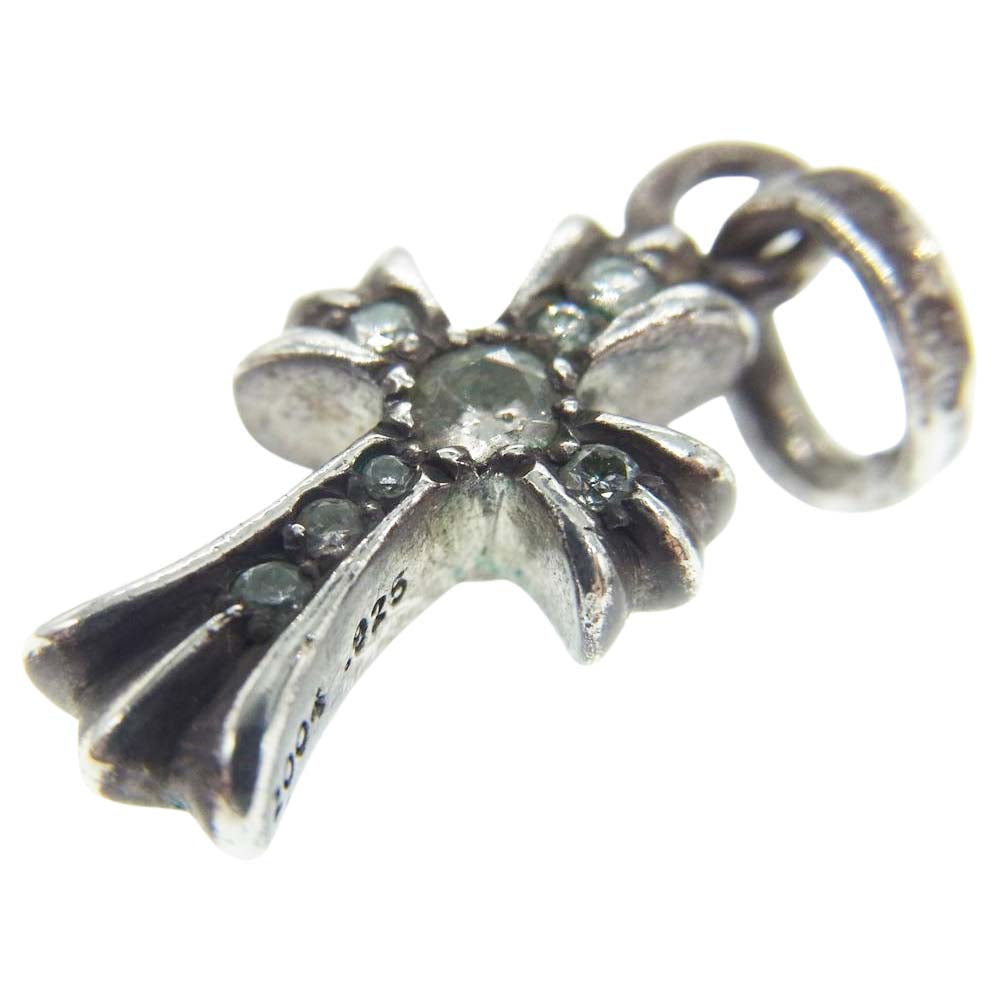 CHROME HEARTS クロムハーツ(原本無) CRS BBYFAT ベイビーファット チャーム アフターパヴェダイヤ ペンダントトップ シルバー系【中古】