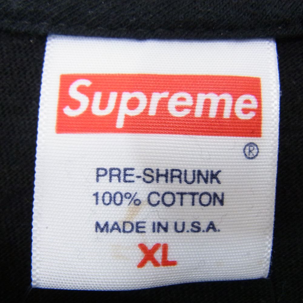 Supreme シュプリーム 19AW We're Back Tee プリント 忍者 Tシャツ ブラック系 XL【中古】