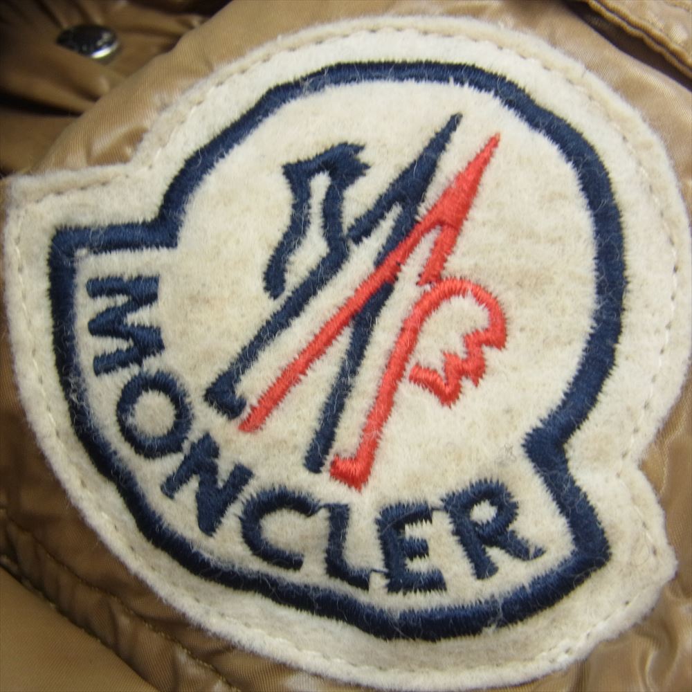 MONCLER モンクレール BADIA バディア ダウン ジャケット ライトブラウン系 カラー:238(コッパ―)【中古】