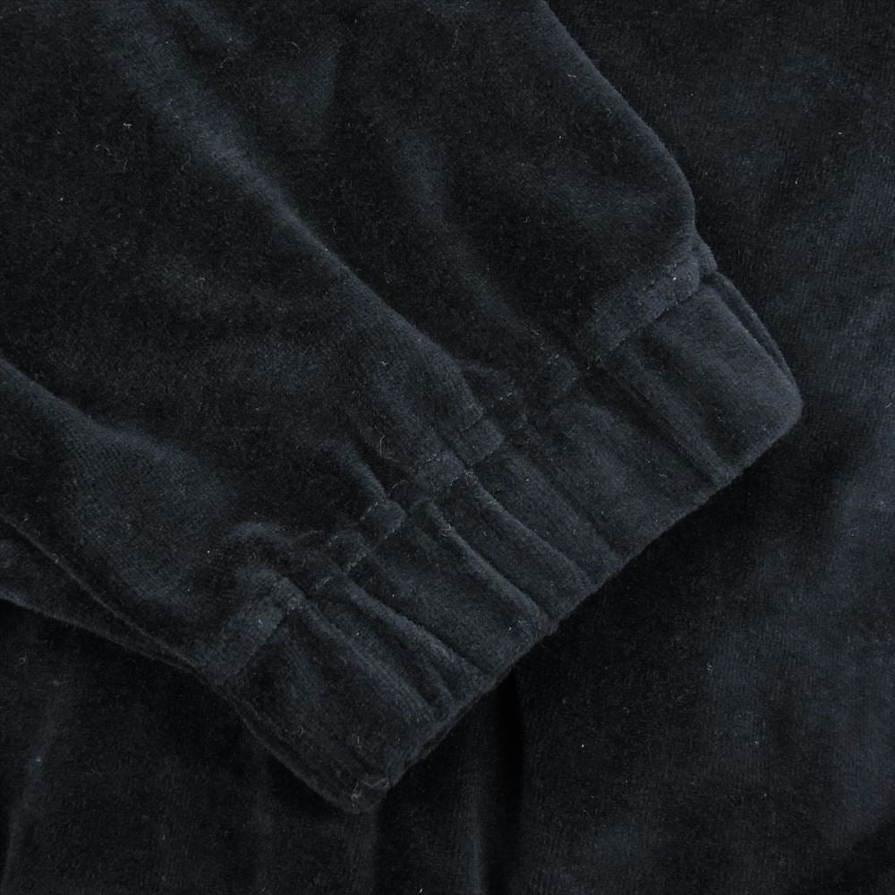 ナストイズ NTJ-230102 Velor Track Jacket ベロア トラックジャケット ブラック系 M【極上美品】【中古】