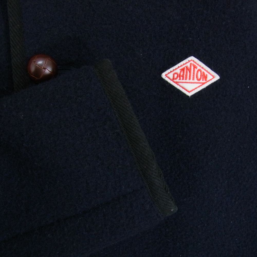 Danton ダントン JD-8455 WOOL MOSSER ウール モッサ フード ジャケット ネイビー系 42【中古】