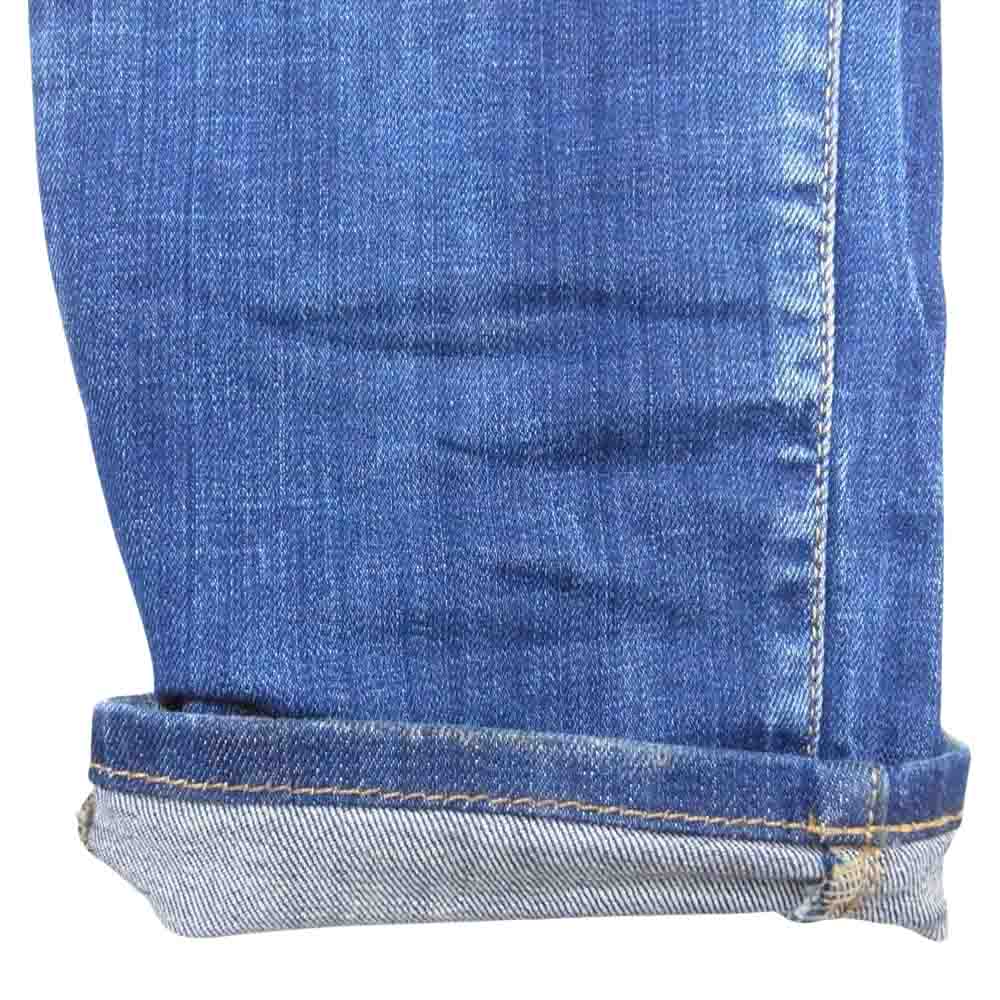 DSQUARED2 ディースクエアード 20AW S71LB0773 S30342 COOL GUY JEAN クールガイ ジーンズ ダメージ加工 ペンキ加工 デニム パンツ インディゴブルー系 48【中古】