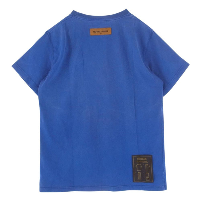 Louis Vuitton ピグメントインサイドアウトバックロゴパッチTシャツT ...