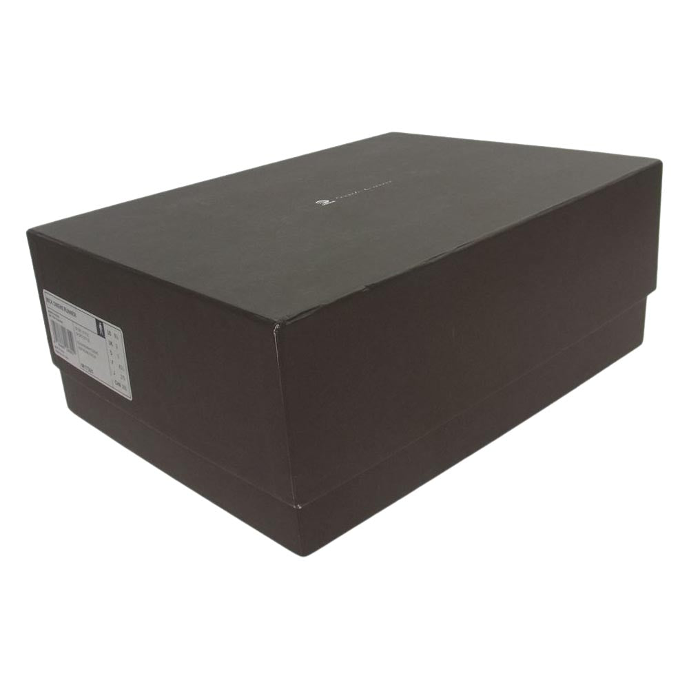 Rick Owens リックオウエンス × adidas アディダス M17301 RUNNER ランナー ローカット レザー スニーカー ブラック系 27.5cm【中古】