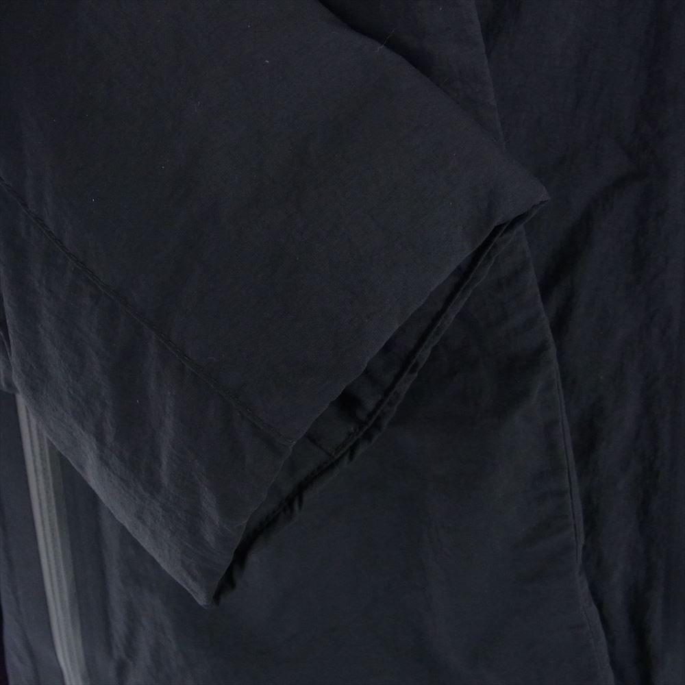 DESCENTE デサント ALLTERRAIN オルテライン × NEXUS7 ネクサスセブン ノーカラー カーディガン ダウン コート ジャケット ブラック系 S【中古】