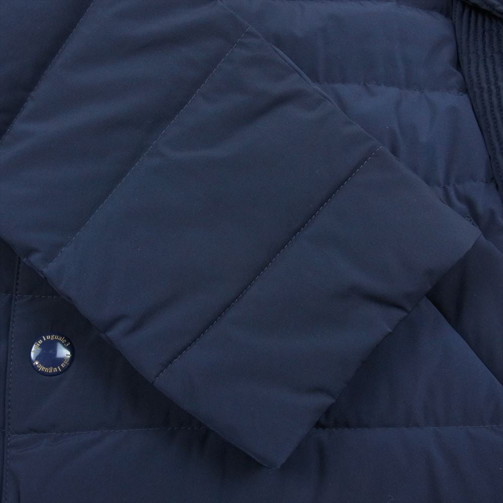 1piu1uguale3 ウノピュウノウグァーレトレ MRB335 4WAY 2B JKT DOWN ダウン テーラード ジャケット ネイビー系 5【中古】