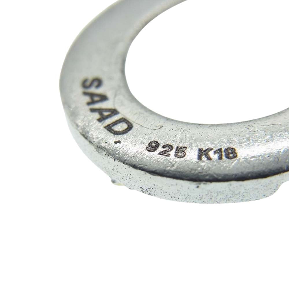 SAAD サード ホースシュー アラベスク ペンダントトップ シルバー系【中古】