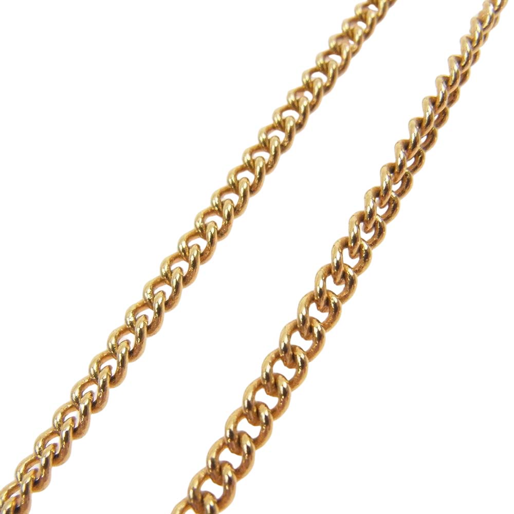 GIVENCHY ジバンシィ 4G Pendant Neckless ロゴ ペンダント ネックレス ゴールド系【中古】