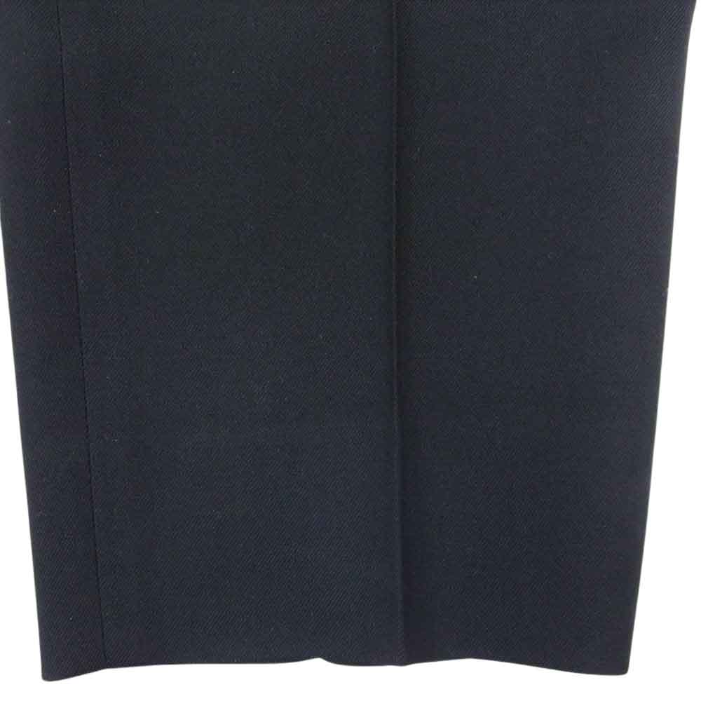 JIL SANDER ジルサンダー 20SS PR JM ZI 0014 国内正規品 ウール テーパード トラウザー スラックス イージー パンツ ブラック系 44【中古】