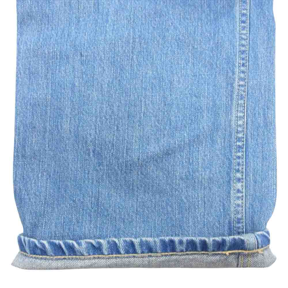HYSTERIC GLAMOUR ヒステリックグラマー 02231AP04 USED加工 ブッシュ デニム パンツ インディゴブルー系 34【中古】