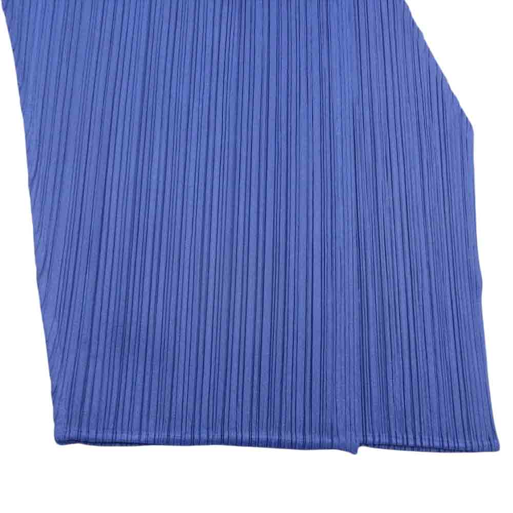 PLEATS PLEASE プリーツプリーズ イッセイミヤケ 19AW PP93-JF564 プリーツ加工 レイヤード デザイン ドレープ パンツ パープル パープル系 1【美品】【中古】