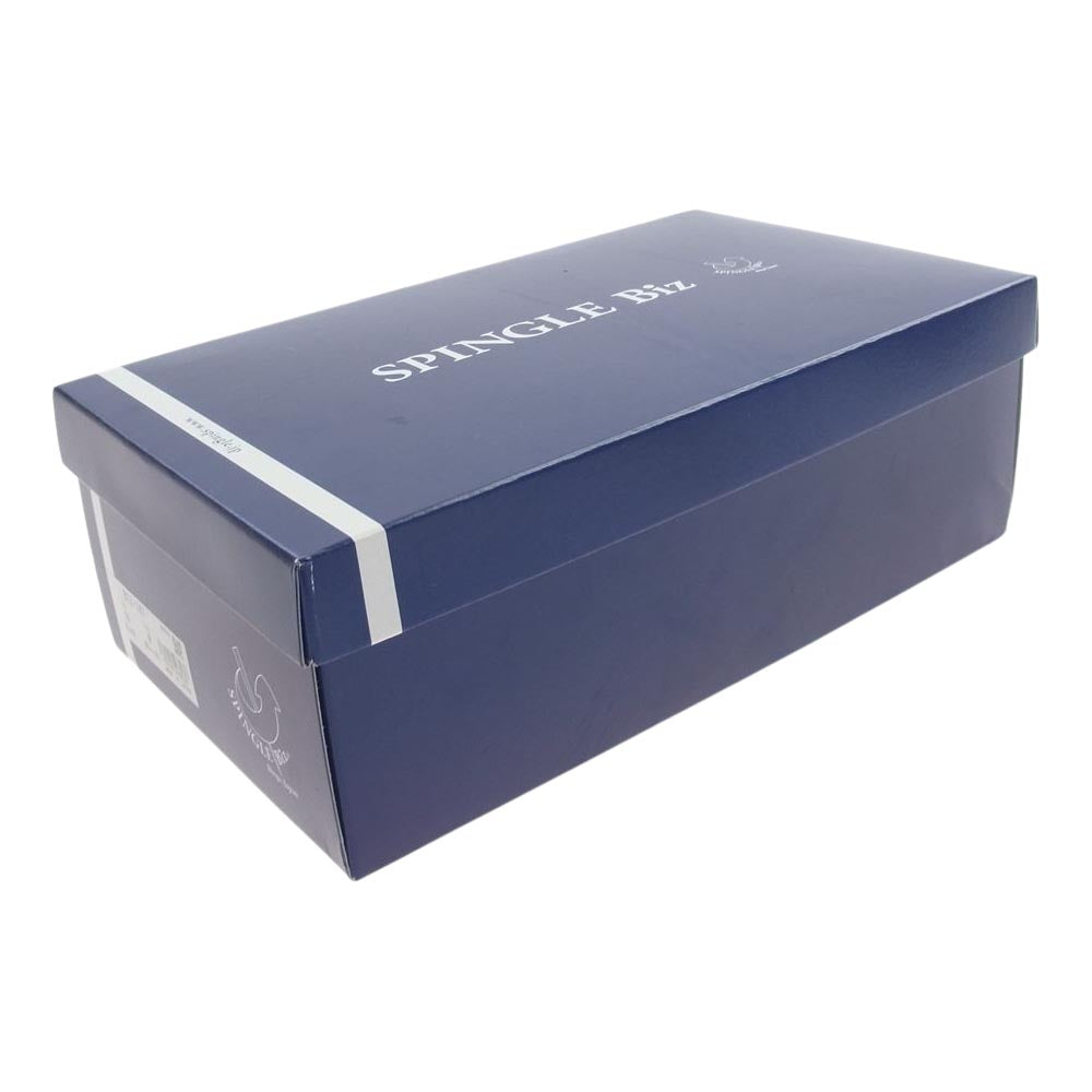 スピングルムーブ BIZ-147 スエード レザー シューズ ブラック系 M(40~41)【中古】
