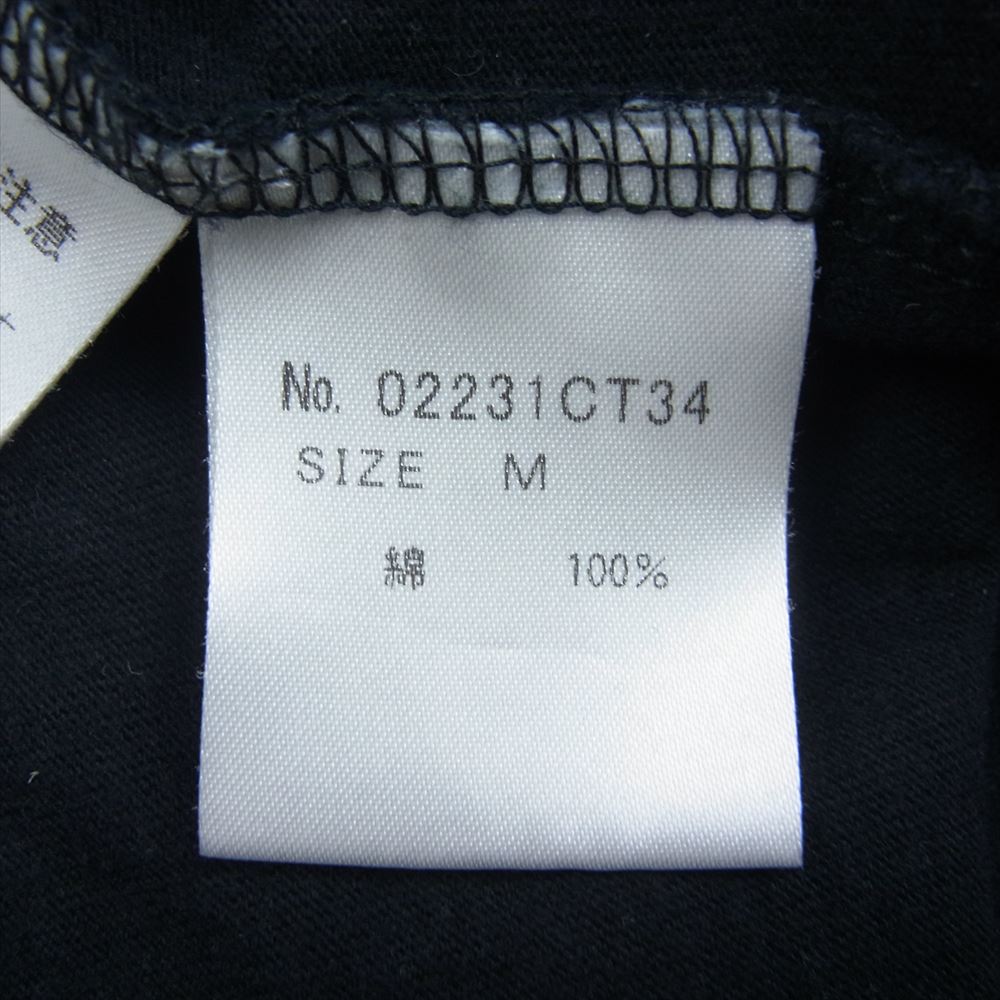 HYSTERIC GLAMOUR ヒステリックグラマー 02231CT34 × PLAYBOY プレイボーイ BUNNIES CANDIS ガール プリント Tシャツ ブラック系 M【中古】
