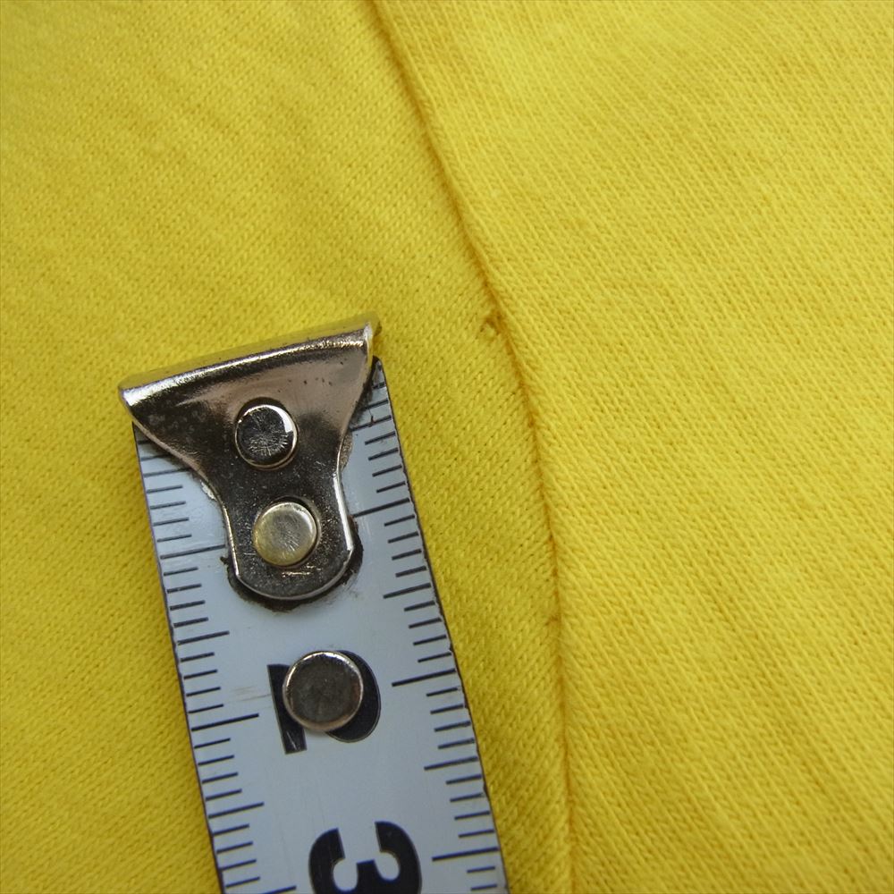 Supreme シュプリーム 21SS × HYSTERIC GLAMOUR ヒステリックグラマー L/S Tee ガール プリント 長袖 Tシャツ イエロー系 S【中古】