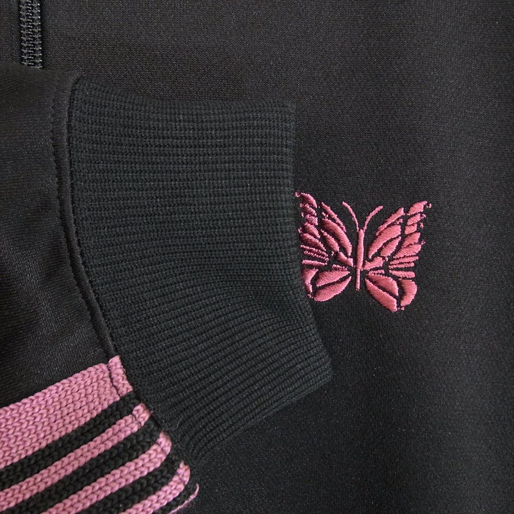 Needles ニードルス LQ227 Track Jacket Poly Smooth ポリスムース トラック ジャージ ジャケット ブラック系 M【中古】