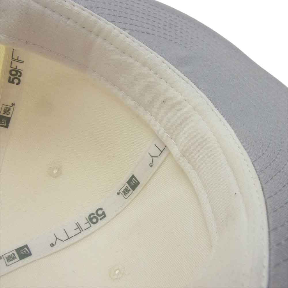 Supreme シュプリーム 21SS NEW ERA ニューエラ Reverse Box Logo New Era Cap リバース ボックスロゴ キャップ 帽子 オフホワイト系 58.7cm【中古】