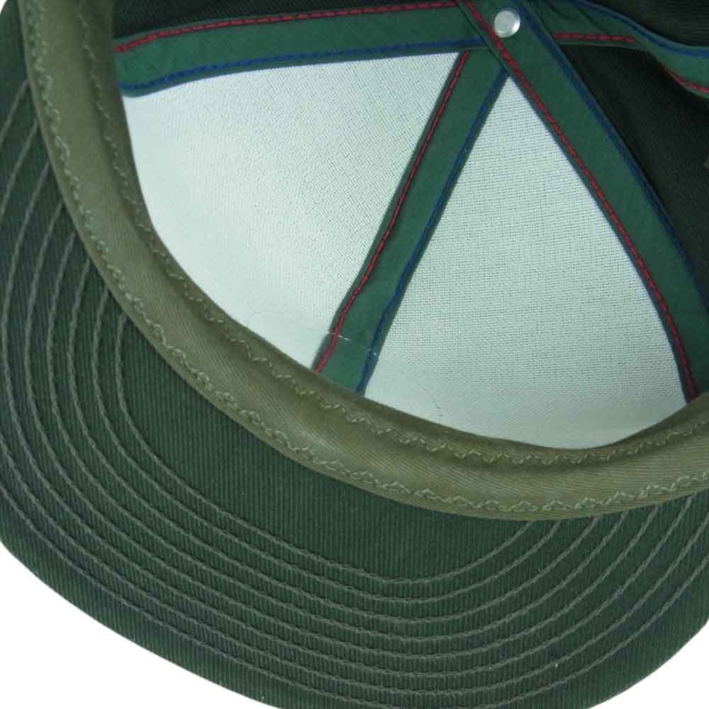 TENDERLOIN テンダーロイン T-TRUCKER CAP DUCK トラッカー キャップ 帽子 日本製 グリーン系 ONE SIZE FIT ALL【中古】