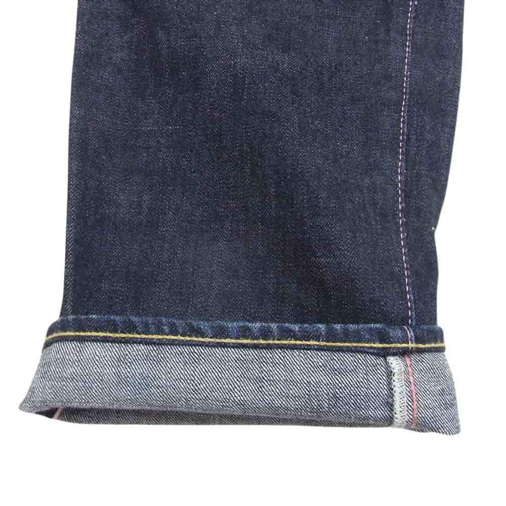 桃太郎ジーンズ 0905SP 出陣 クラシック ストレート ボタンフライ デニム パンツ ジーンズ インディゴブルー系 32【美品】【中古】
