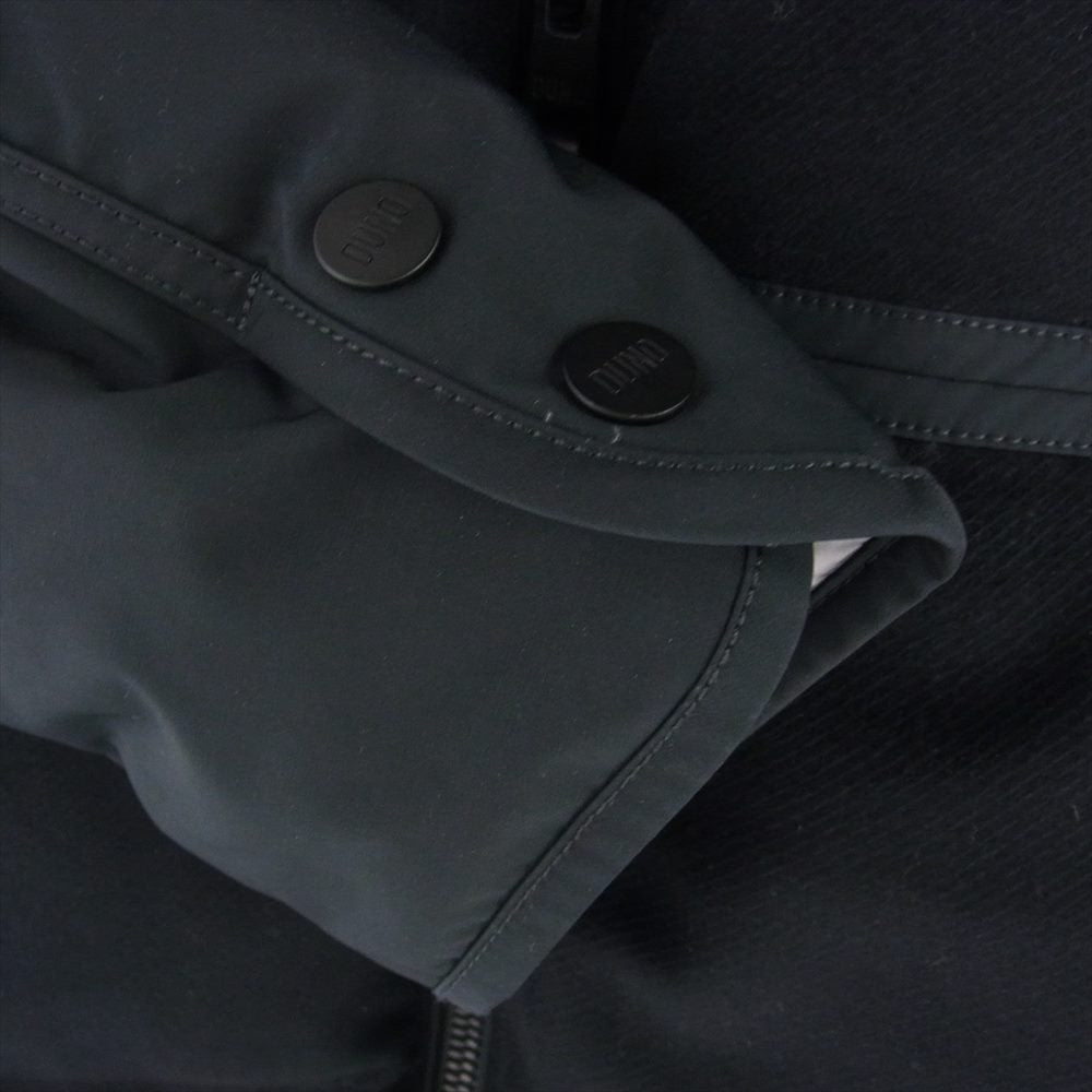 デュノ FM631D-J18 PALM ウール ナイロン 切替 ダウンジャケット ダークネイビー系 46【中古】