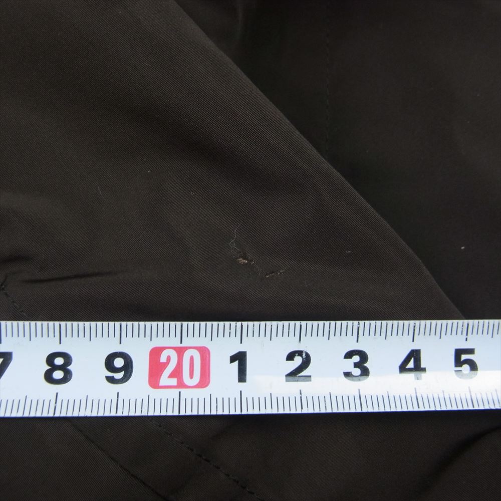 UNDERCOVER アンダーカバー 19AW UCX1308-2 SUSPIRIUM スパンコール フリースライナー付 ナイロン モッズコート ブラウン系 1【中古】