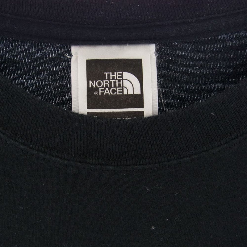 Supreme The North Face Photo Tee ブラック MTシャツ/カットソー(半袖/袖なし)