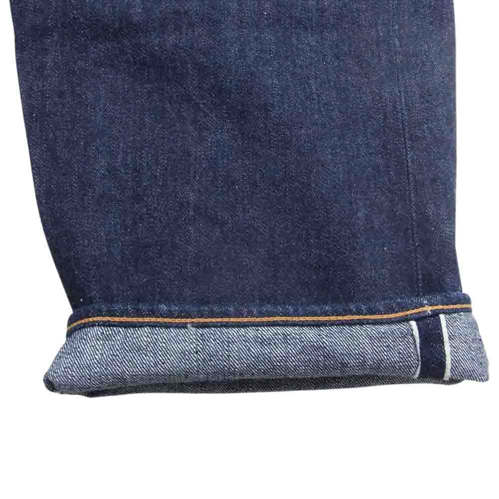 COMOLI コモリ 23SS x01-03003 5P インディゴ ワイド ボタンフライ デニム パンツ インディゴブルー系 1【中古】