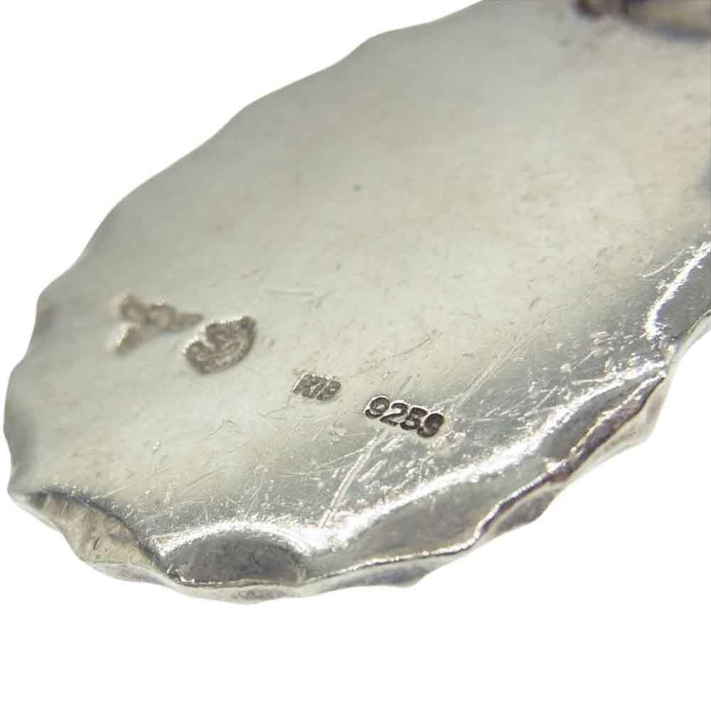 TADY&KING タディアンドキング 8本彫り K18 イーグルメタル 付き タタキL ペンダント トップ シルバー系【中古】