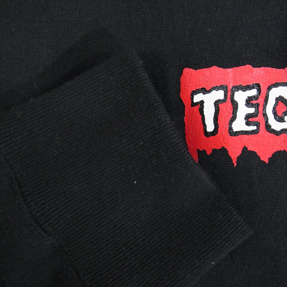 WACKO MARIA ワコマリア TEQUILA BOX LOGO HOODIE ボックスロゴ プルオーバ― スウェット パーカー ブラック系 L【中古】