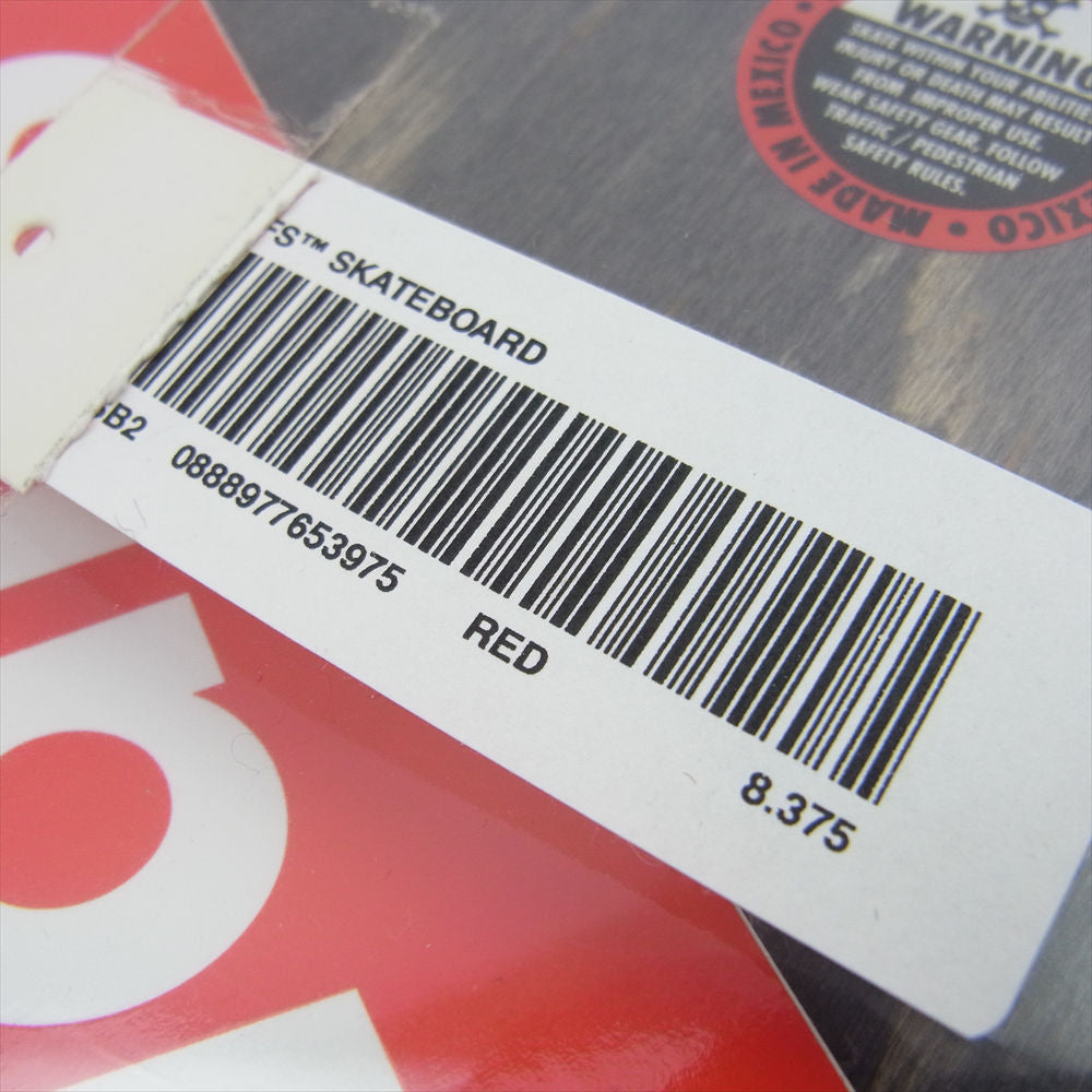 Supreme シュプリーム 20AW Smurfs Skateboard スマーフ スケートボード デッキ チャコール系 レッド系【極上美品】【中古】