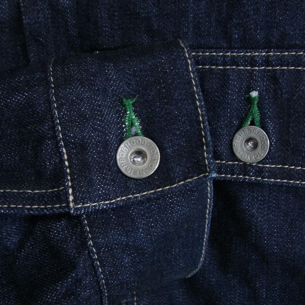 NEIGHBORHOOD ネイバーフッド 20AW 202XBNH-JKM01 STOCKMAN TYPE-A ストックマン デニム ジャケット インディゴブルー系 L【中古】
