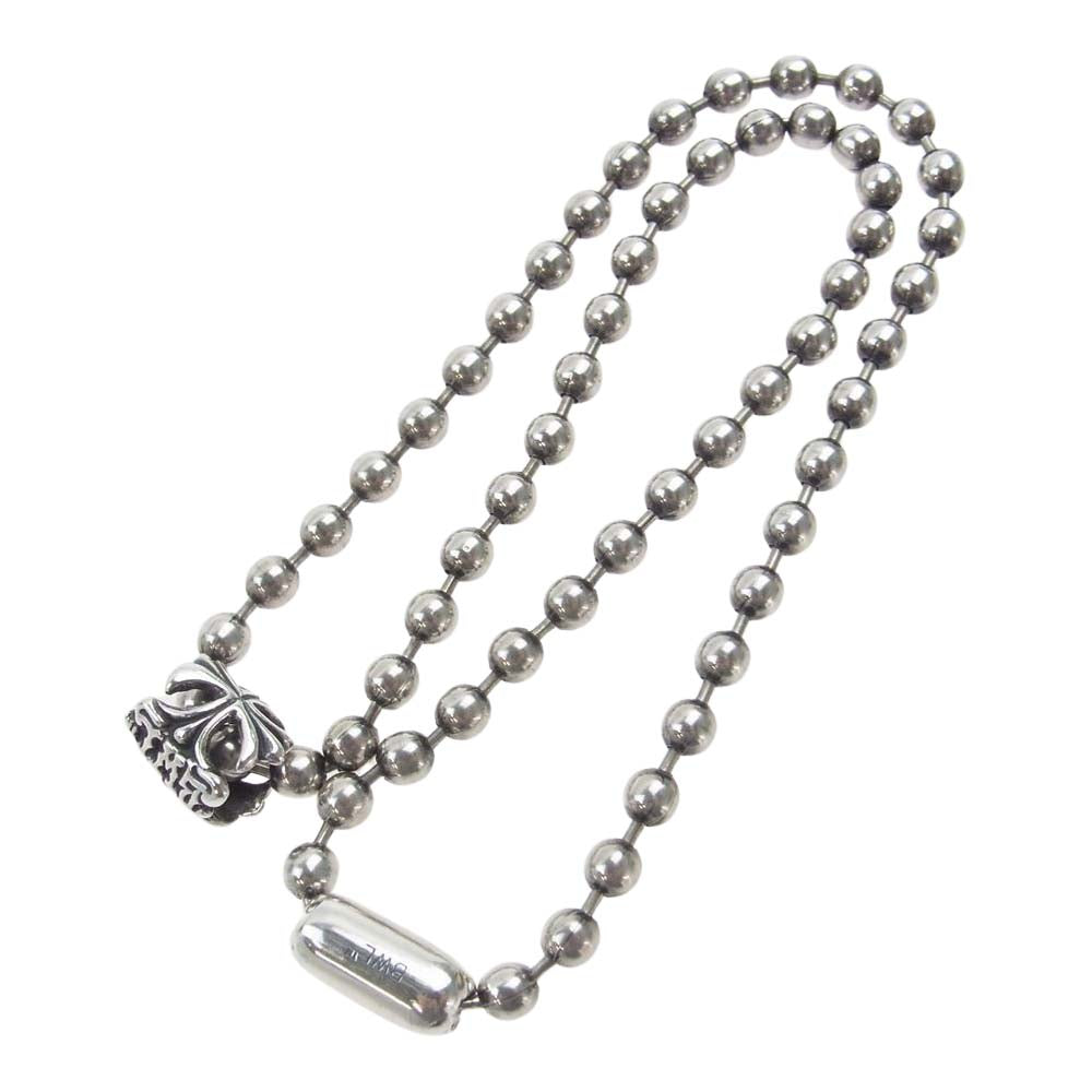 BILL WALL LEATHER ビルウォールレザー N863 LARGE BALL CHAIN 23inch ラージ ボールチェーン シルバー系【中古】